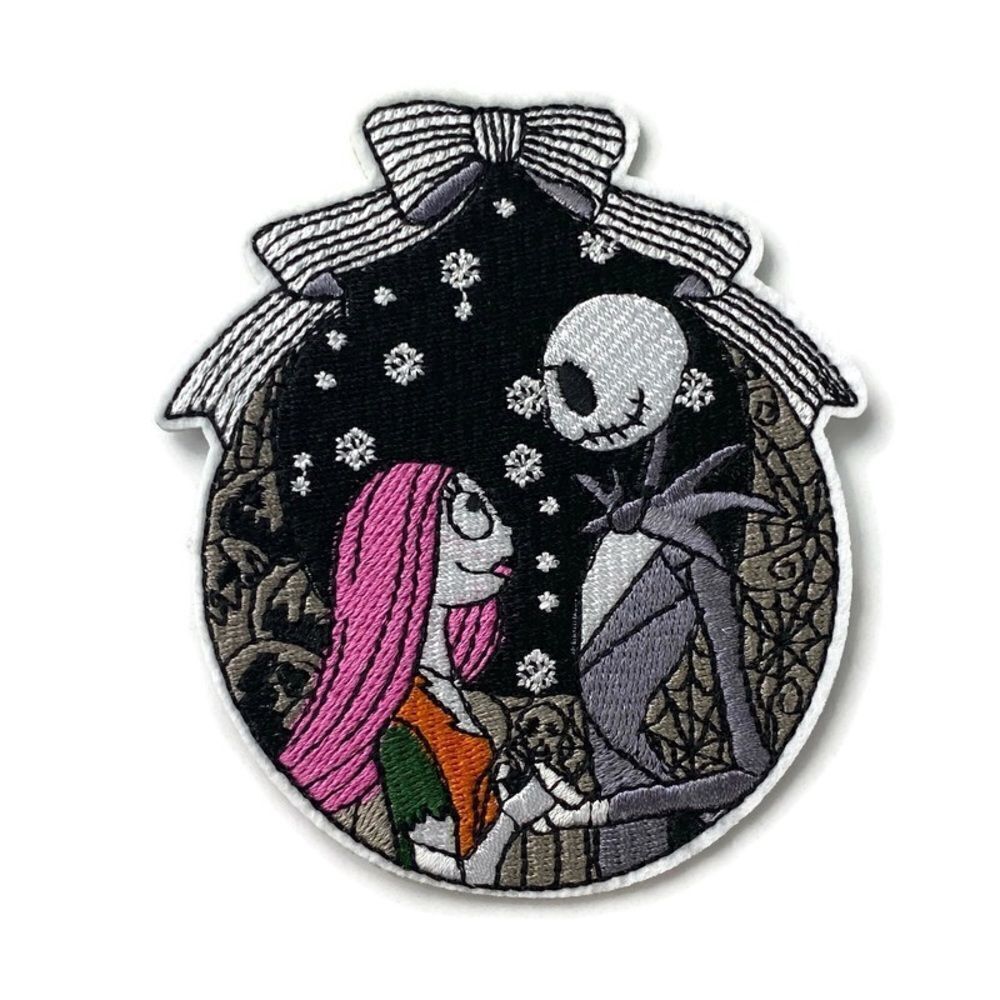 Jack Loves Sally Embroidered Patch